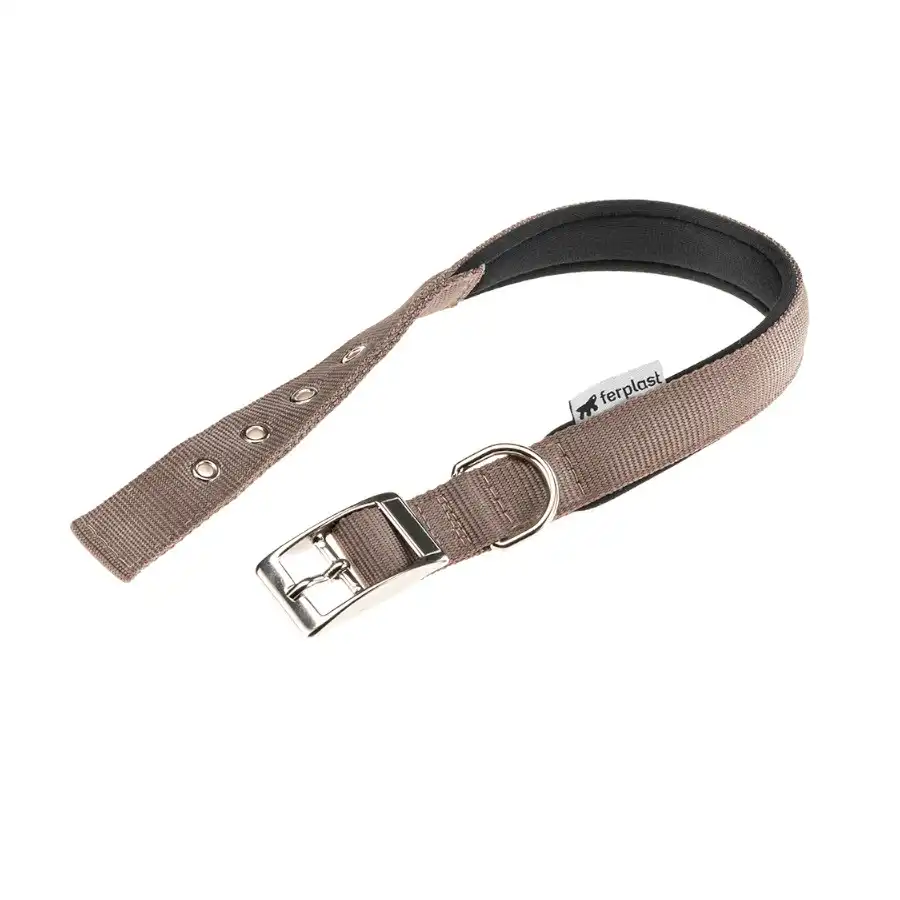Ferplast Daytona Collar de Nylon Marrón para perros - ferplast - Comparador de precios