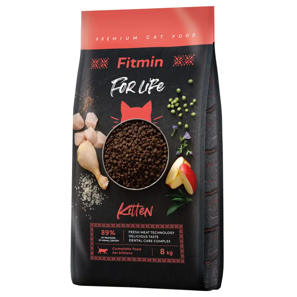 Fitmin cat For Life Kitten con pollo - 8 kg - Fitmin - Comparador de precios