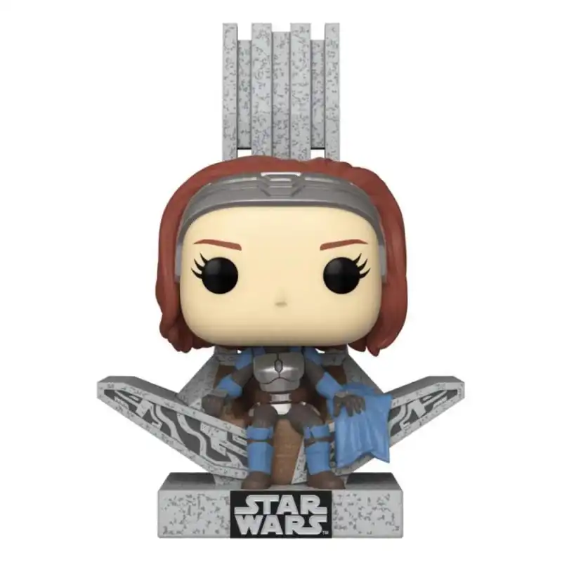 Funko Pop Deluxe Mandalorian Bo katan en el Trono