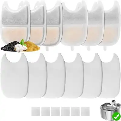 FurryFusion Filtros para fuente de agua para gatos - Filtros 25053008 - Furry Fusion - Comparador de precios