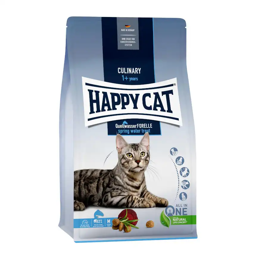 Happy Cat Adult Culinary Trucha pienso