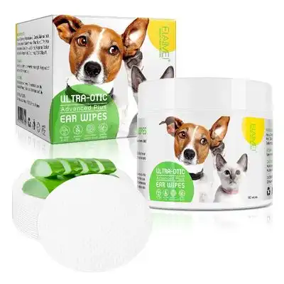 HausPets Toallitas limpiadoras para oídos de mascotas, 2 cajas - 2 cajas - HausPets - Comparador de precios