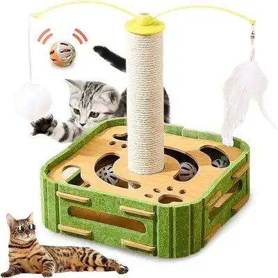 IntiMeg Circuito interactivo para gatos - Una pieza - IntiMeg - Comparador de precios