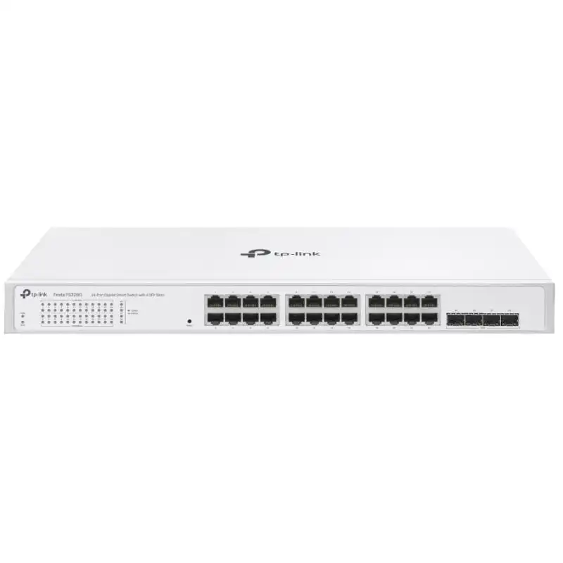 TP-Link Festa FS328G Smart Switch Gestionable 24 Puertos Gigabit PoE + 4 SFP