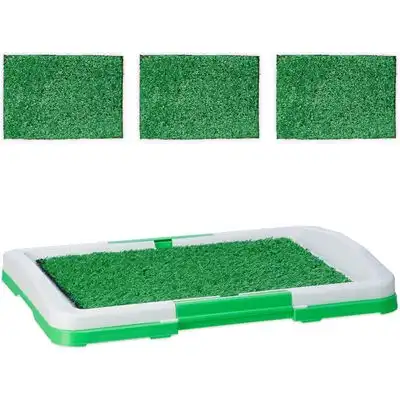 UAMLY Arena para perros, 3* Alfombra de césped - Verde - Uamly - Comparador de precios