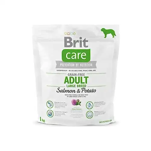 Brit Care Grain Free Adult Large Breed Salmón 1 Kg.
