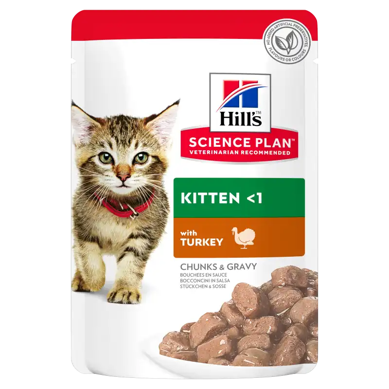 Hill's Feline Kitten Pavo (sobre) 85 gr. - Hill's Science Plan - Comparador de precios