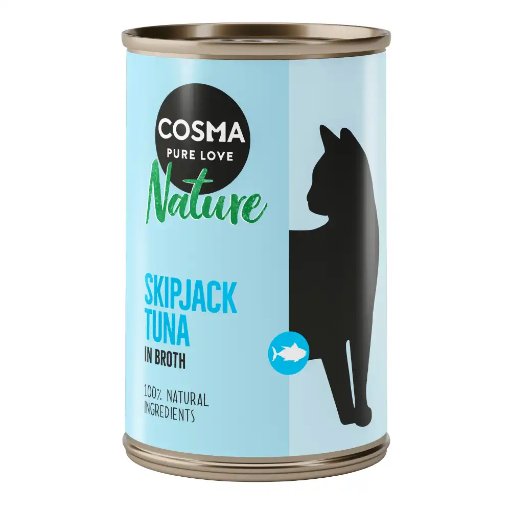 Cosma Nature 6 x 140 g - Atún skipjack