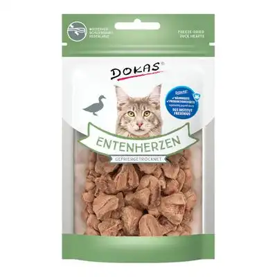 Dokas Corazones de pato liofilizados para gatos - 15 g - Dokas - Comparador de precios