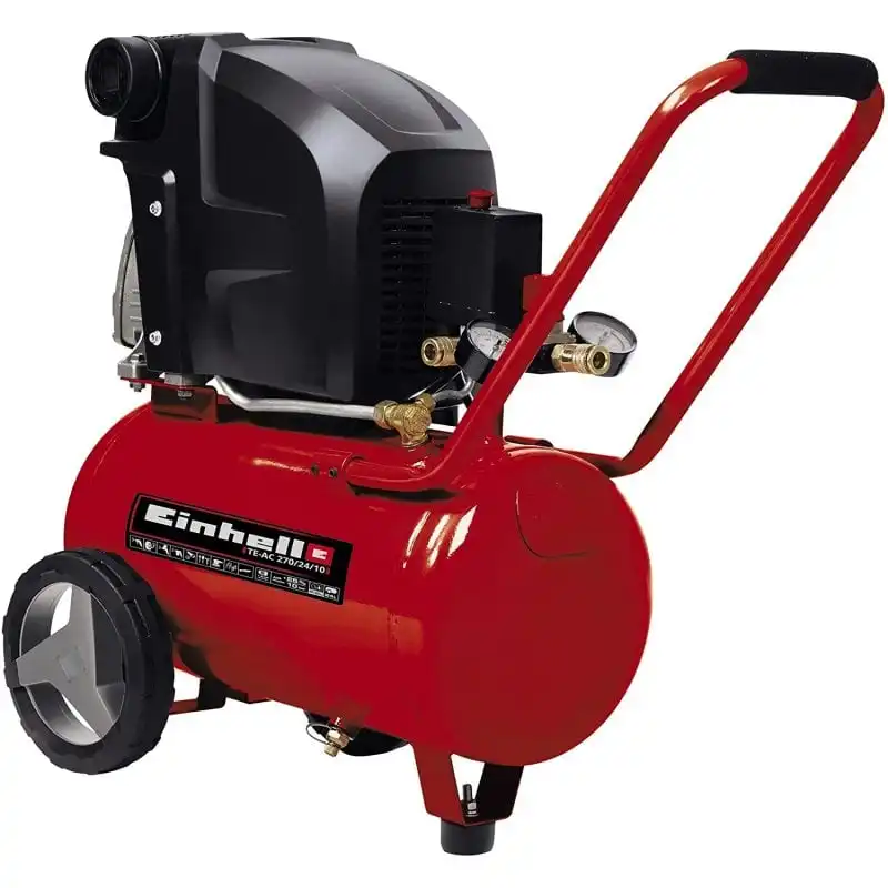 Einhell TE-AC 270/24/10 Compresor Horizontal 24L 1800W
