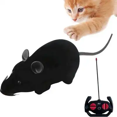 FurryFusion  para gatos con forma de ratón controlado a distancia - Negro - Furry Fusion - Comparador de precios