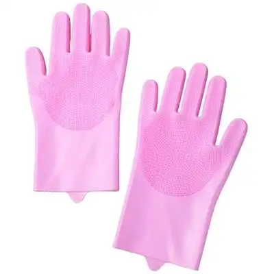 Pawffee Guante de masaje de silicona para mascotas - Aseo y limpieza - Rosa - 1 pieza - Pawffee - Comparador de precios