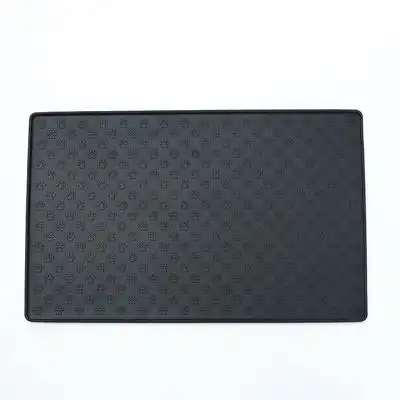 UAMLY Alfombrilla de silicona para perros para comida y agua - negro 48*30cm - Uamly - Comparador de precios
