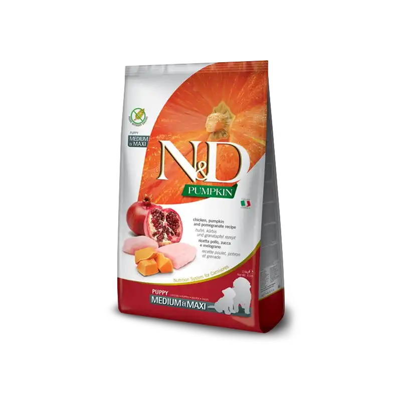 2,5Kg Farmina ND Pumpkin Pienso para cachorros medianos y grandes de Pollo - Farmina - Comparador de precios
