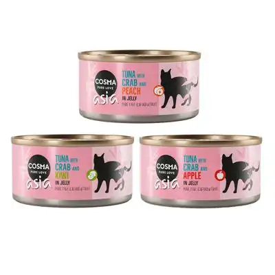 Cosma Asia Fruta en gelatina 24 x 170 g - Pack Ahorro - Pack mixto Frutas 2 - Cosma - Comparador de precios