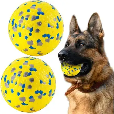 HausPets 2 pelotas indestructibles para perros, 7 cm, amarillas, juguete - 2 unidades / Amarillo - HausPets - Comparador de precios