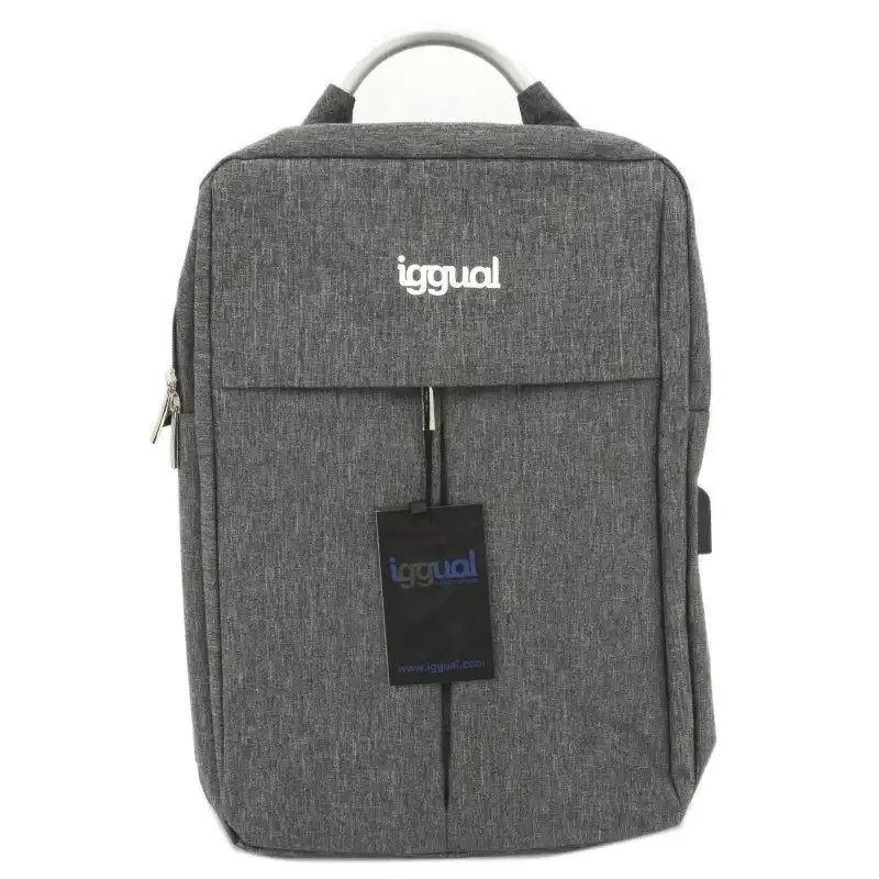 Iggual All Tech In Mochila para Portátiles hasta 15.6" Gris