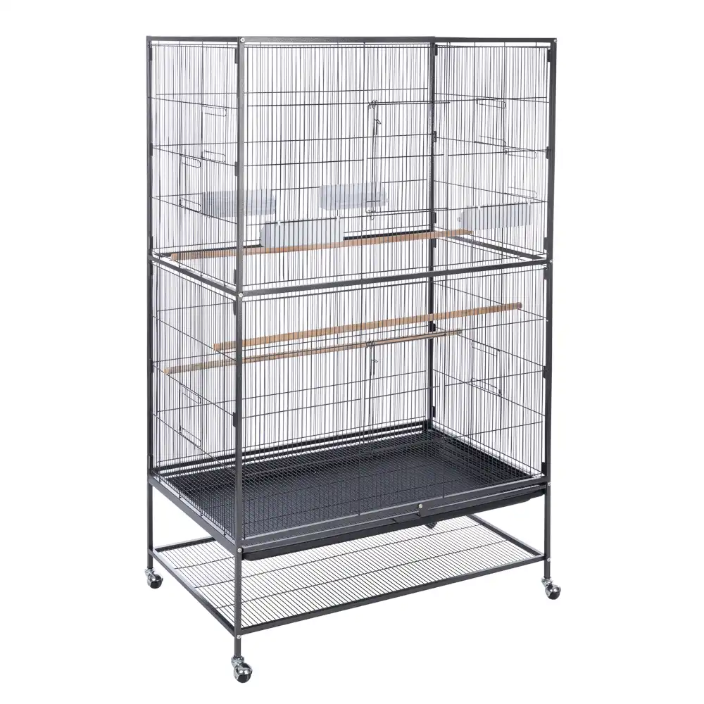 Jaula TIAKI Grand Espace para pájaros - 90 x 58,4 x 152,4 cm (L x An x Al) - TIAKI - Comparador de precios