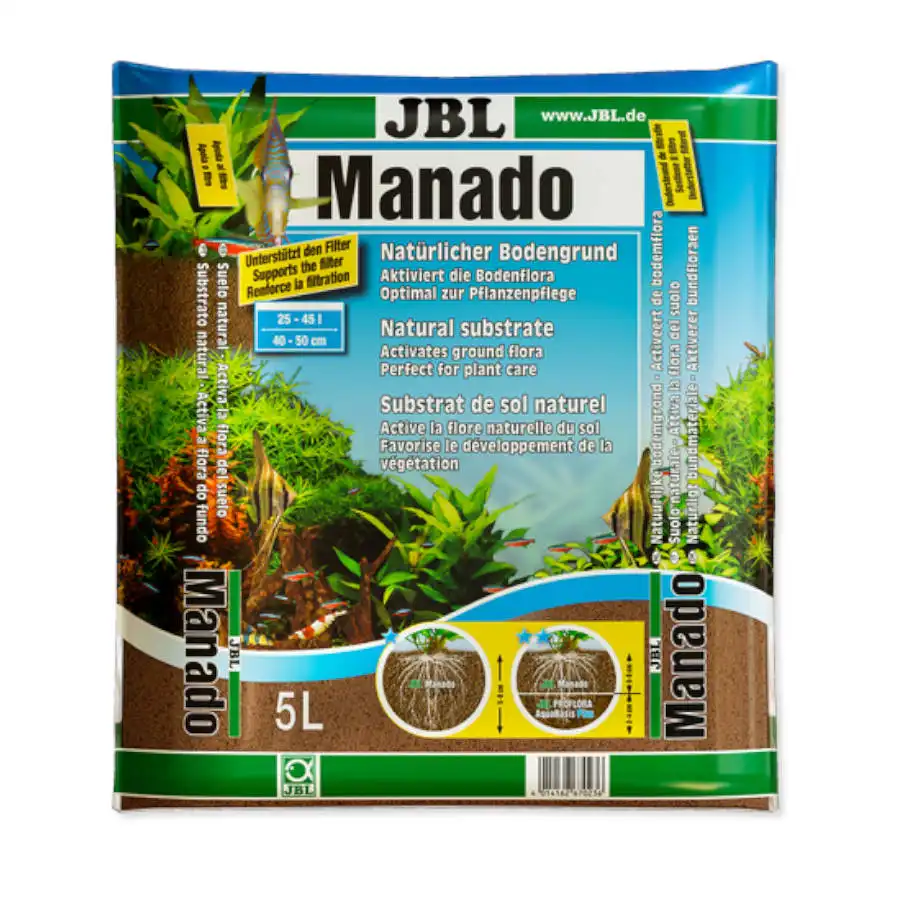 JBL Manado Sustrato natural para acuarios de agua dulce - 3L - JBL - Comparador de precios