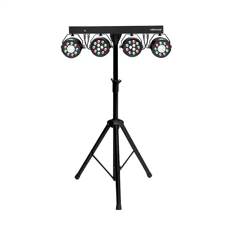 Luces LED 9 RGB multihaces rotatorios EDENWOOD PARTY BAR