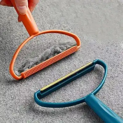 Pawffee 2 quitapelos azul+naranja: rastrillo para alfombras telas, mascotas - 1 pieza - Pawffee - Comparador de precios