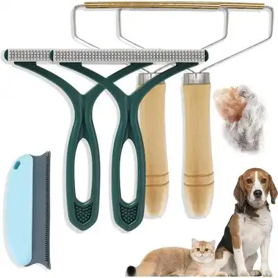 Pawffee 5 cepillos manuales para mascotas, perros, gatos y tejidos - 1 pieza - Pawffee - Comparador de precios