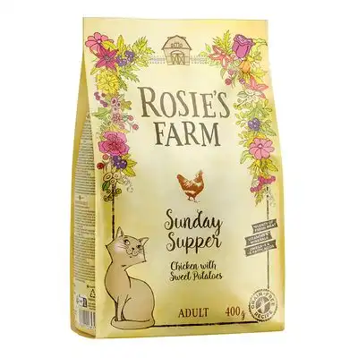Rosie's Farm Adult pollo con boniato pienso para gatos - 400 g - Rosies Farm - Comparador de precios