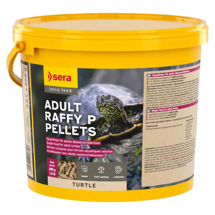 Sera Raffy P Comida para tortugas acuáticas - 250 ml - Sera - Comparador de precios