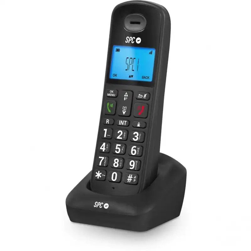 SPC Gossip 2 Teléfono Inalámbrico DECT Negro