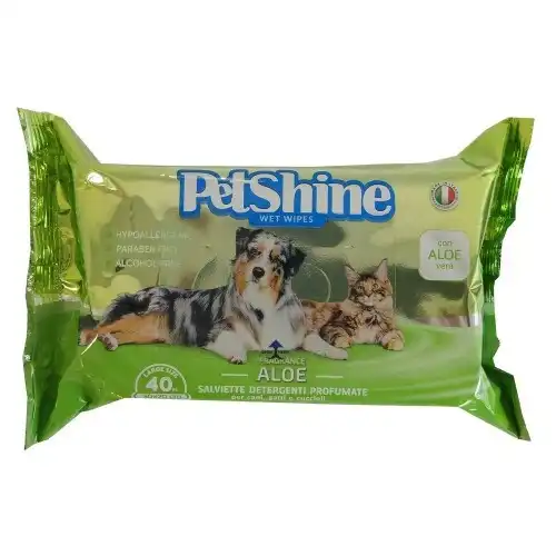 Toallitas higiénicas para perro y gato con aloe vera olor aloe vera - Porrini - Comparador de precios