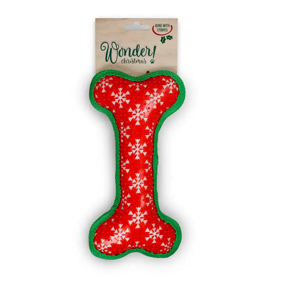 Wonder Christmas Hueso Mordedor con Franjas para perros - Wonder Christmas - Comparador de precios