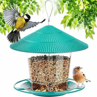 ZooVenture Comedero pájaros exterior gran capacidad dispensador semillas - comedero para pájaros - Zooventure - Comparador de precios