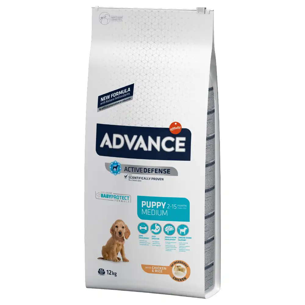 Advance Baby Protect Medium Puppy 12 Kg.