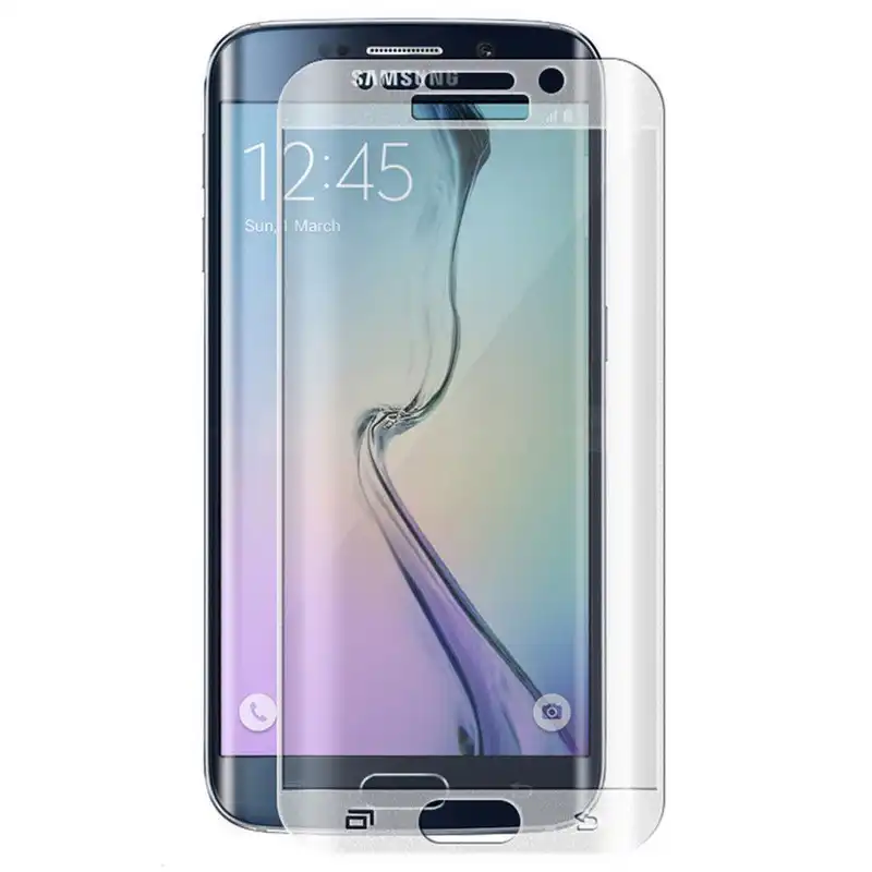 BeCool Protector Cristal Templado Cobertura Total para Samsung Galaxy S7 Edge
