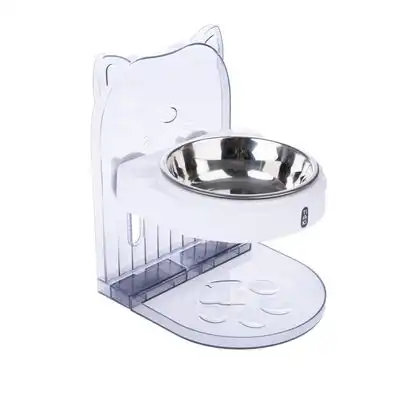 Comedero regulable en altura TIAKI Lilly para gatos - 480 ml - TIAKI - Comparador de precios