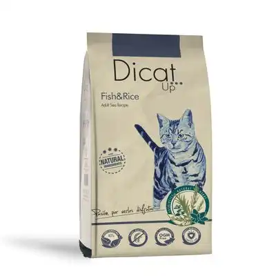 Dicat Up Adulto Pescado y Arroz - 14 kg - Dibaq - Comparador de precios