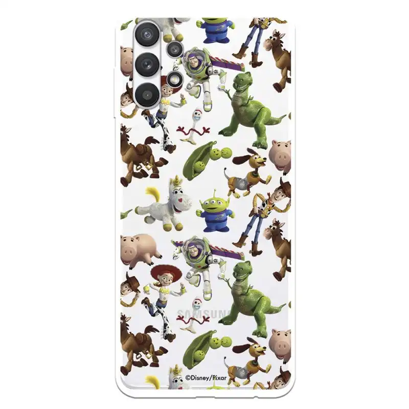 Funda Oficial de Disney Muñecos Toy Story Siluetas para Samsung Galaxy A32 5G