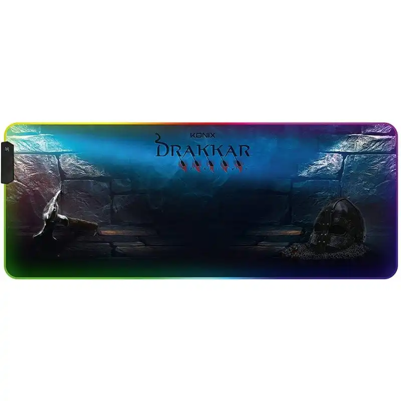 Konix Drakkar Prime Hetland RGB Alfombrilla Gaming XL