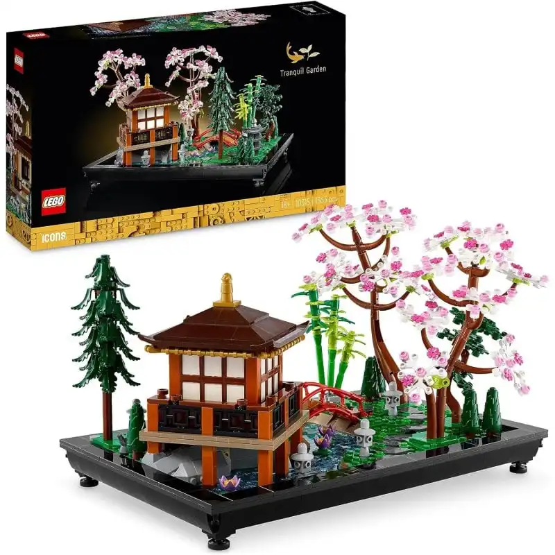 Lego Icons Jardín Meditativo