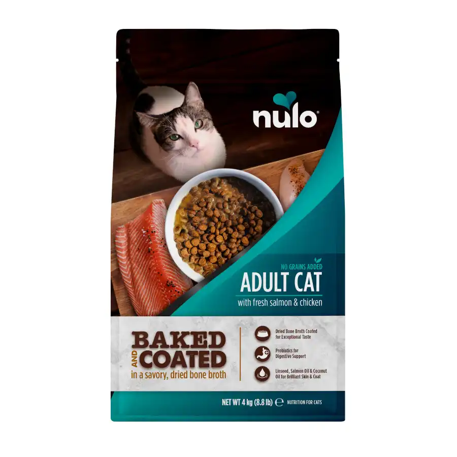 Nulo Baked & Coated Pollo y Salmón pienso para gatos 2 kg - Nulo - Comparador de precios