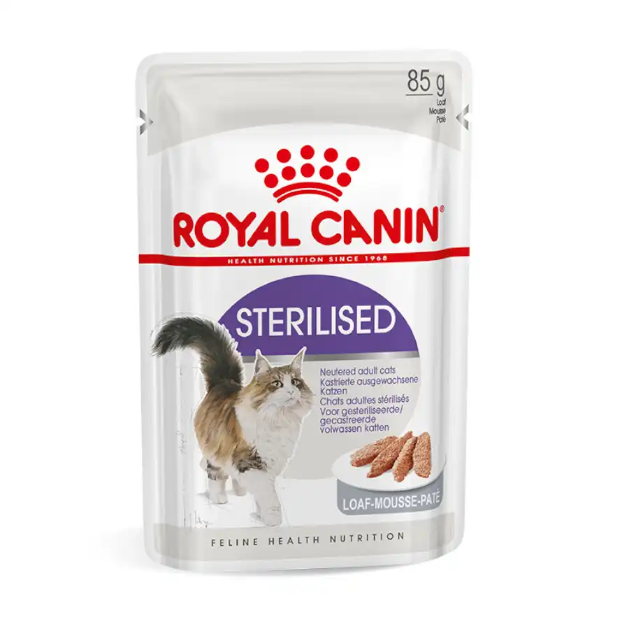 Royal Canin Sterilised Paté sobre para gatos