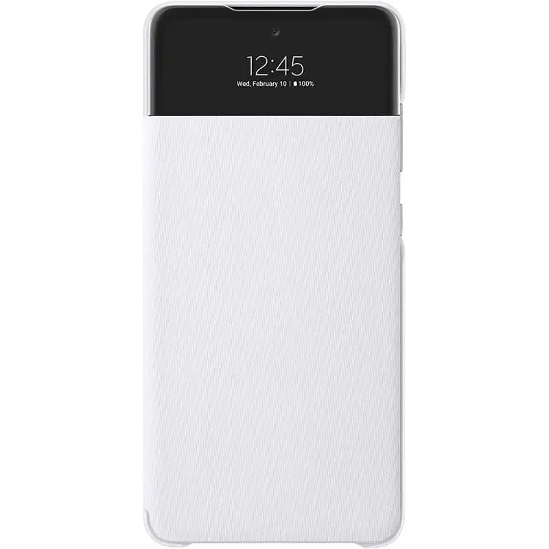 Samsung Smart S View Wallet Cover Funda Blanca para Galaxy Samsung Galaxy A72