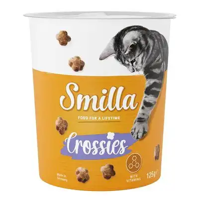 Smilla Crossies snacks con vitaminas para gatos - 125 g - Smilla - Comparador de precios