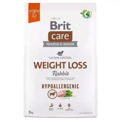 Brit Care Dog Hypoallergenic Weight Loss con conejo - 3 kg - Brit Care - Comparador de precios