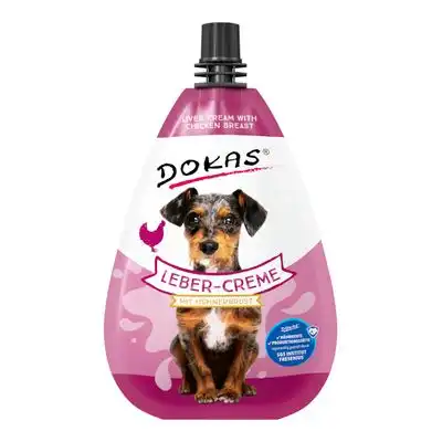 Dokas Crema de hígado - con pechuga de pollo (85 g) - Dokas - Comparador de precios