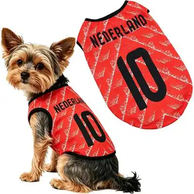 HausPets Camiseta de fútbol para perros - Países Bajos - Países Bajos-M - HausPets - Comparador de precios