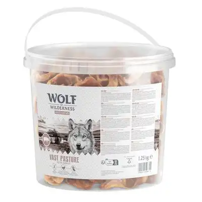 Músculos de orejas de cerdo "Vast Pasture" Wolf of Wilderness - 1,25 kg (caja de almacenamiento) - Wolf of Wilderness - Comparador de precios