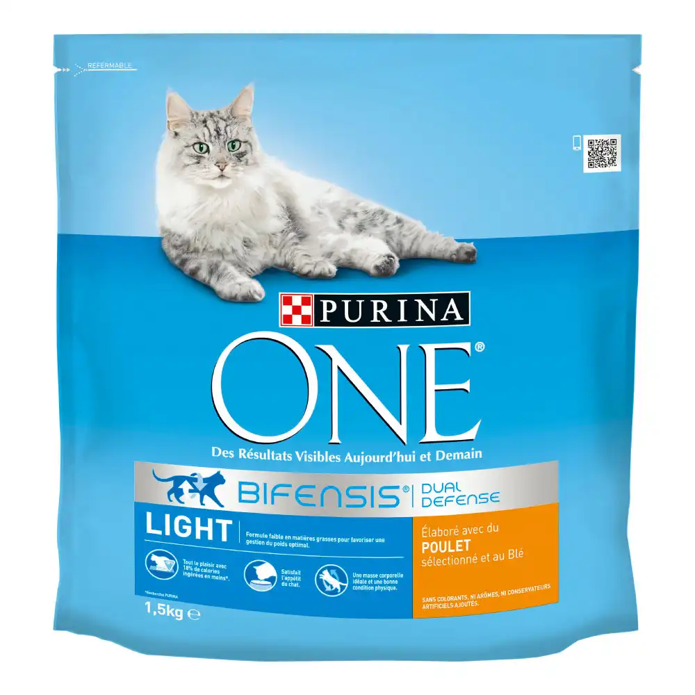 Purina ONE Light pienso para gatos - 1,5 kg