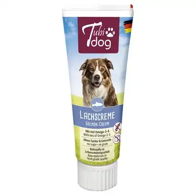 Tubidog crema de salmón en tubo - 75 g - TubiDOG - Comparador de precios