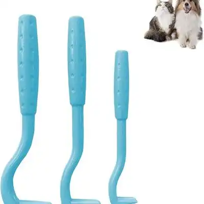 ZooVenture 3 ganchos antigarrapatas - 3 tamaños, estuche - Conjunto azul de tres piezas - Zooventure - Comparador de precios
